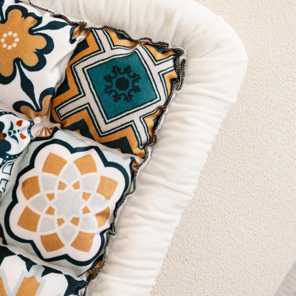 Bohemian Printed Quilted Sofa Cover