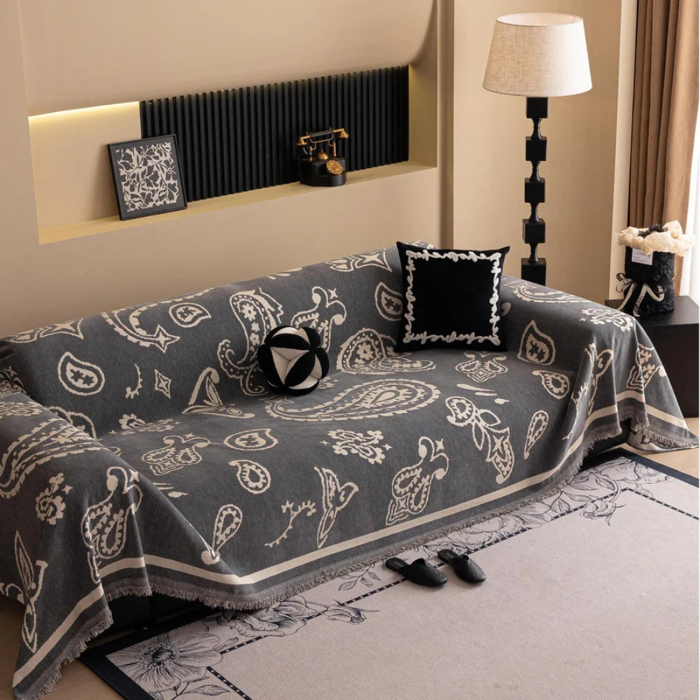 Boho Bloom Soft Sofa Cover