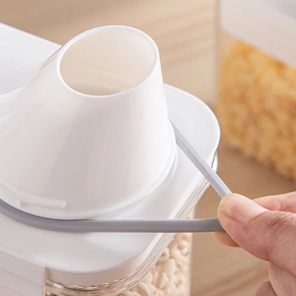 Clear Cereal and Grain Organizer