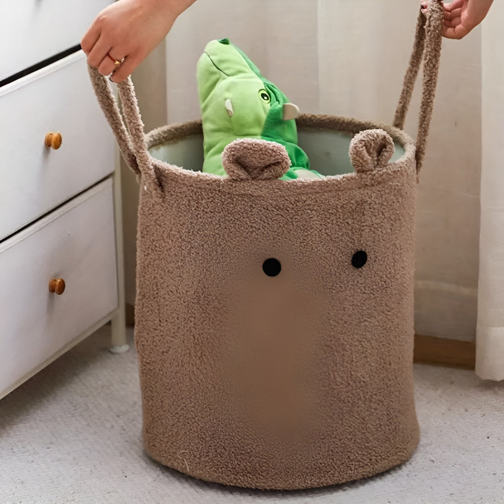 Bubbi Cute Lamb Laundry Storage Bin