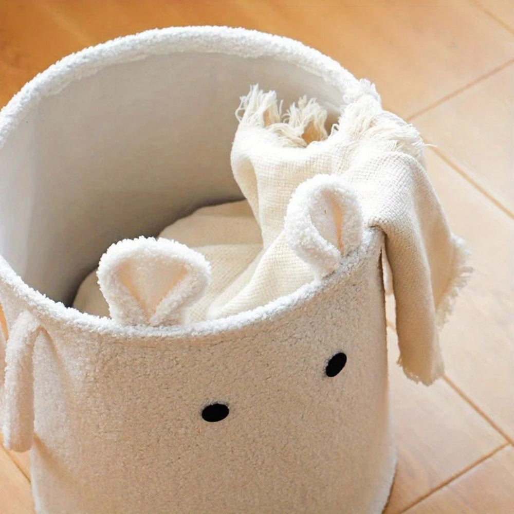 Bubbi Cute Lamb Laundry Storage Bin