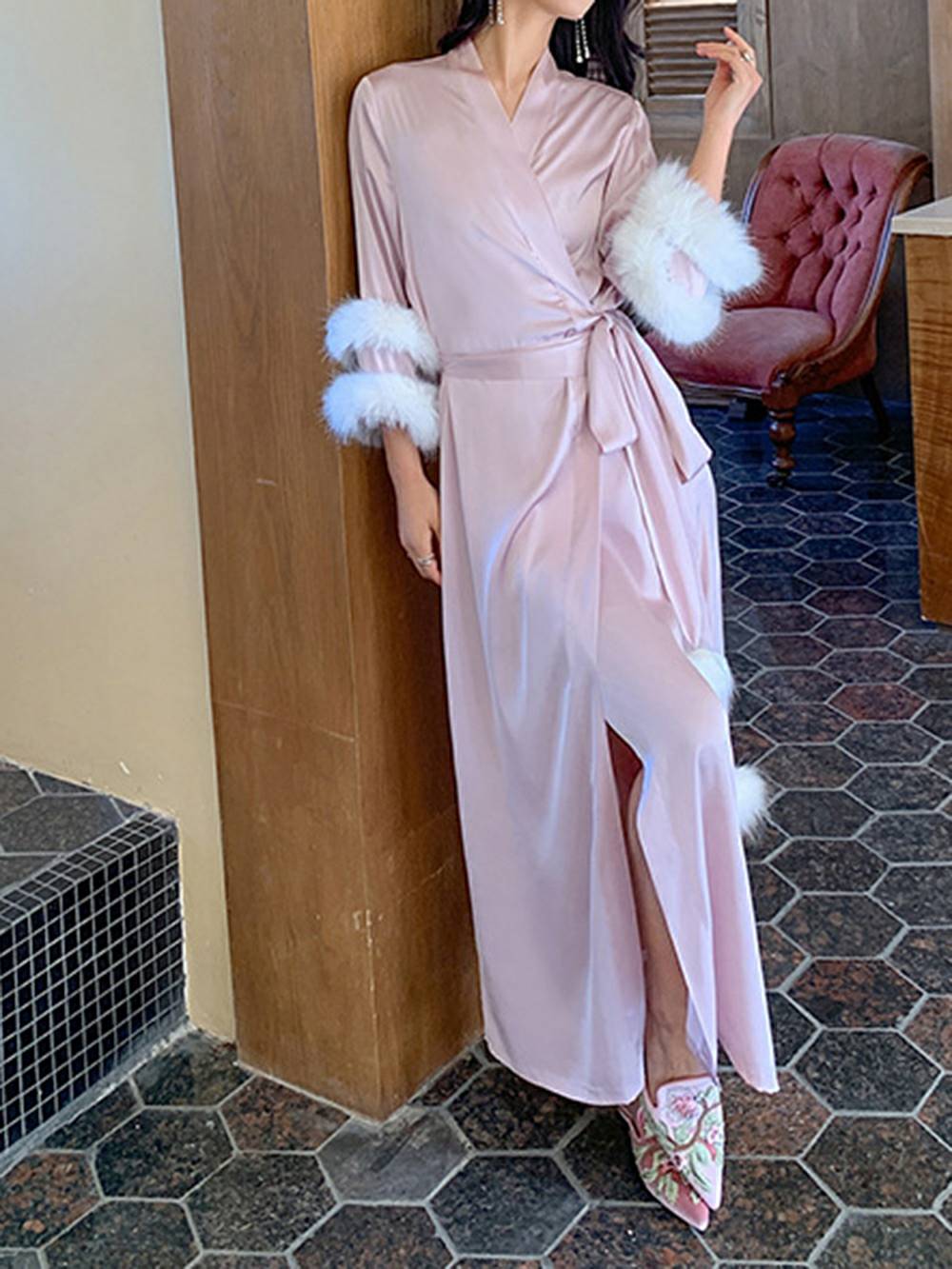 Midnight Desire Long Robe