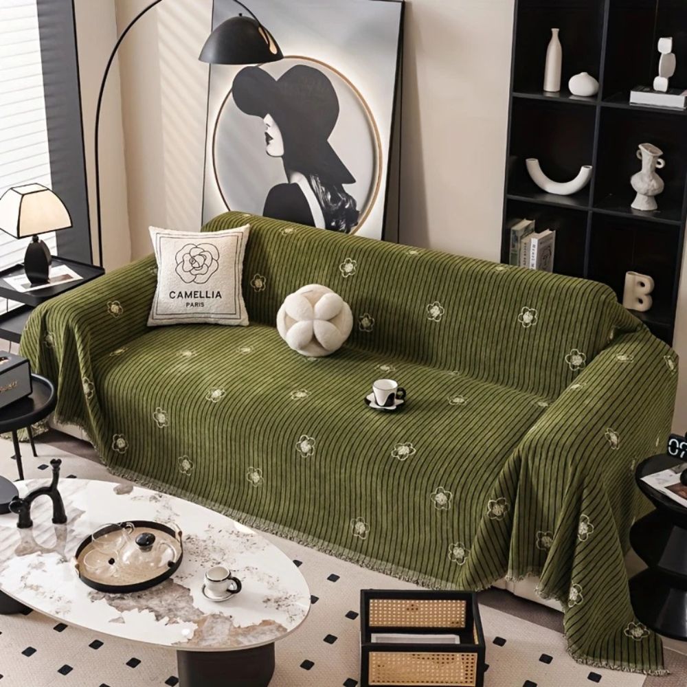 Camellia Bloom Sofa Cover