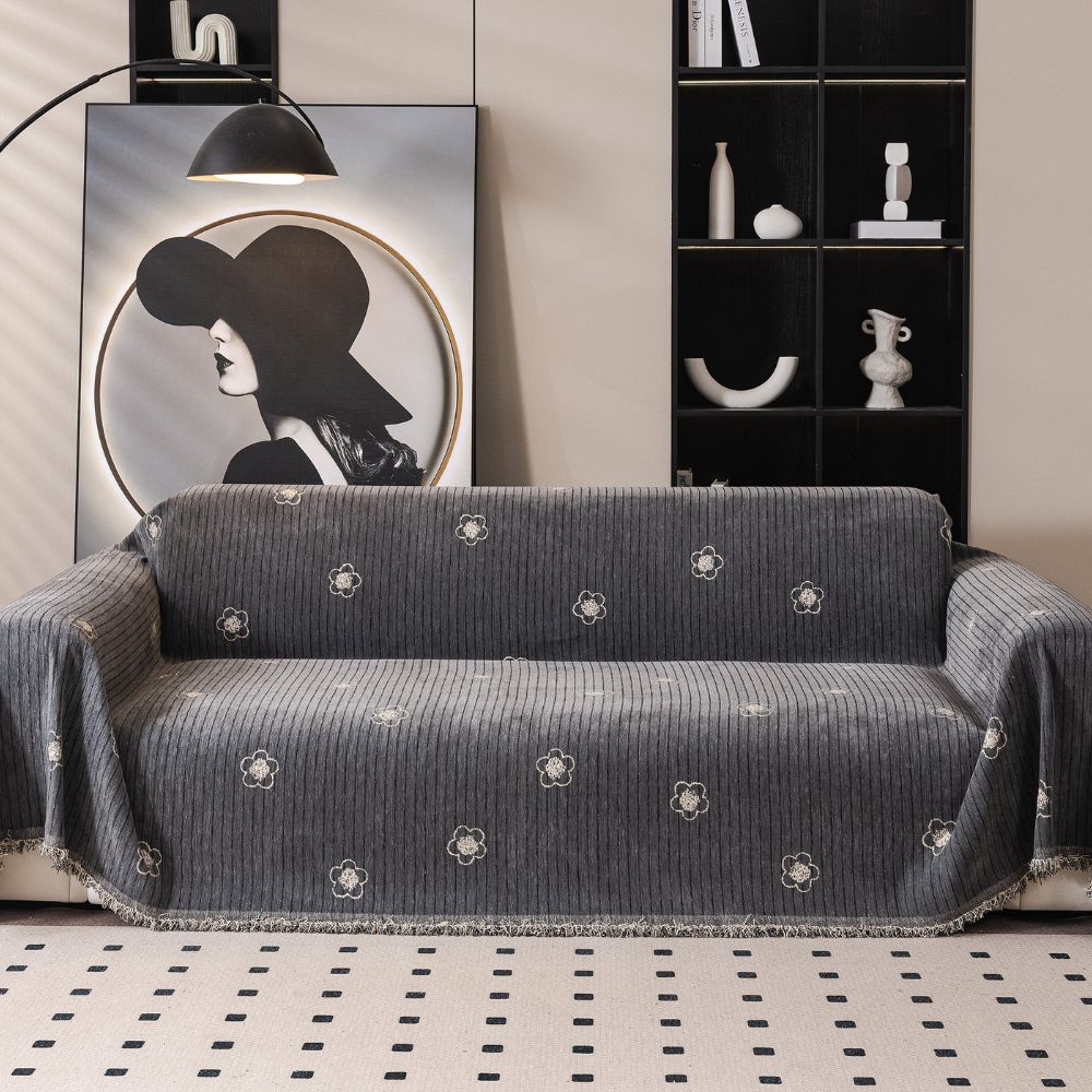 Camellia Bloom Sofa Cover