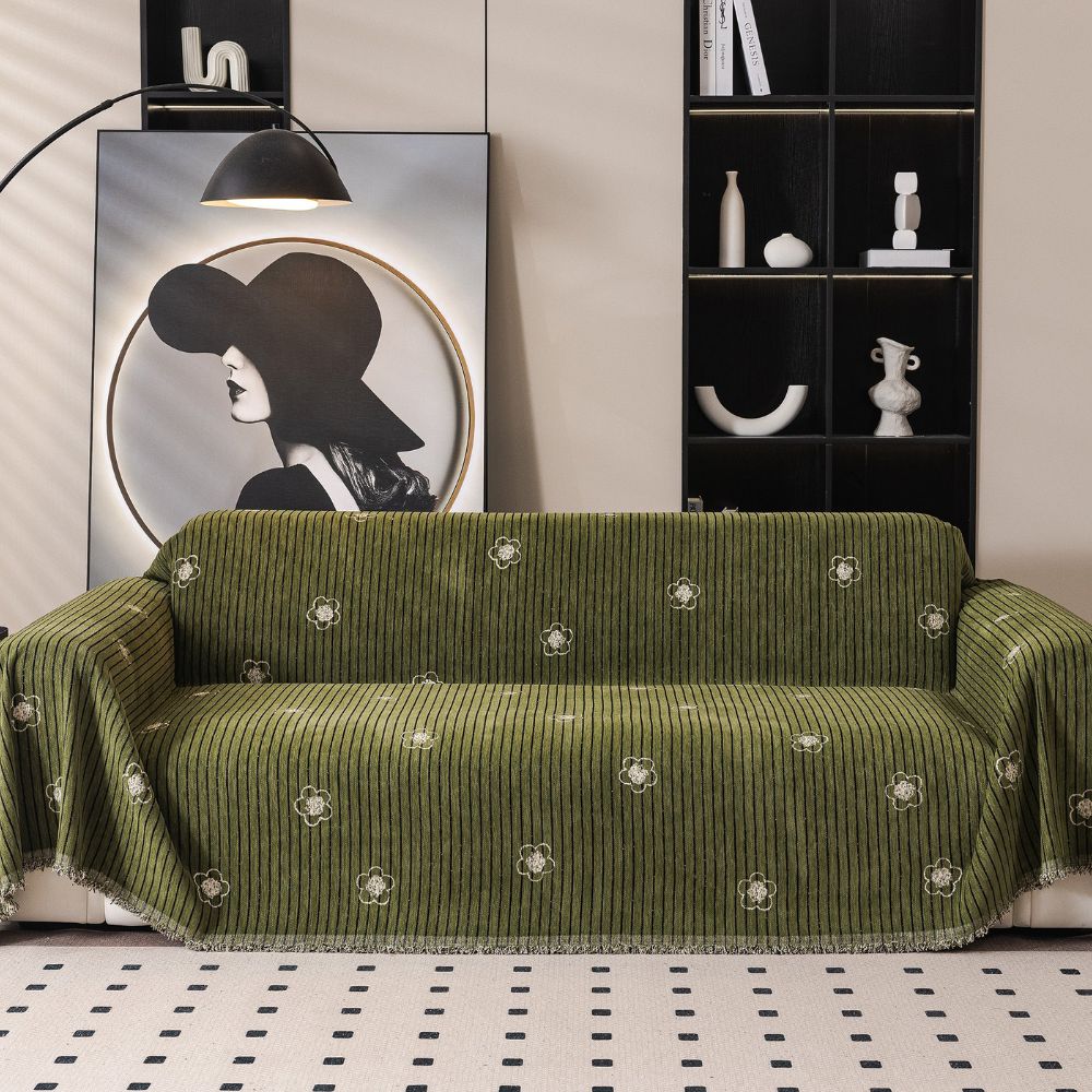 Camellia Bloom Sofa Cover