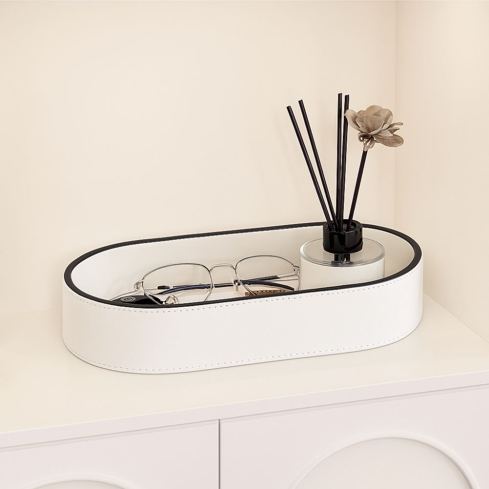 Capsule Leather Organiser Tray