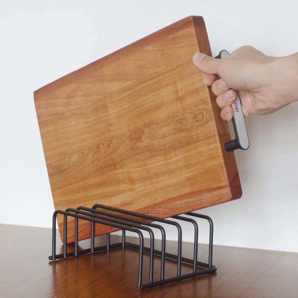 Steel Cutting Board Storage Rack