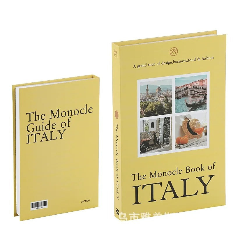 Decorative books – Faux paper design – Modern luxury décor – Ideal for coffee table books decor and shelves