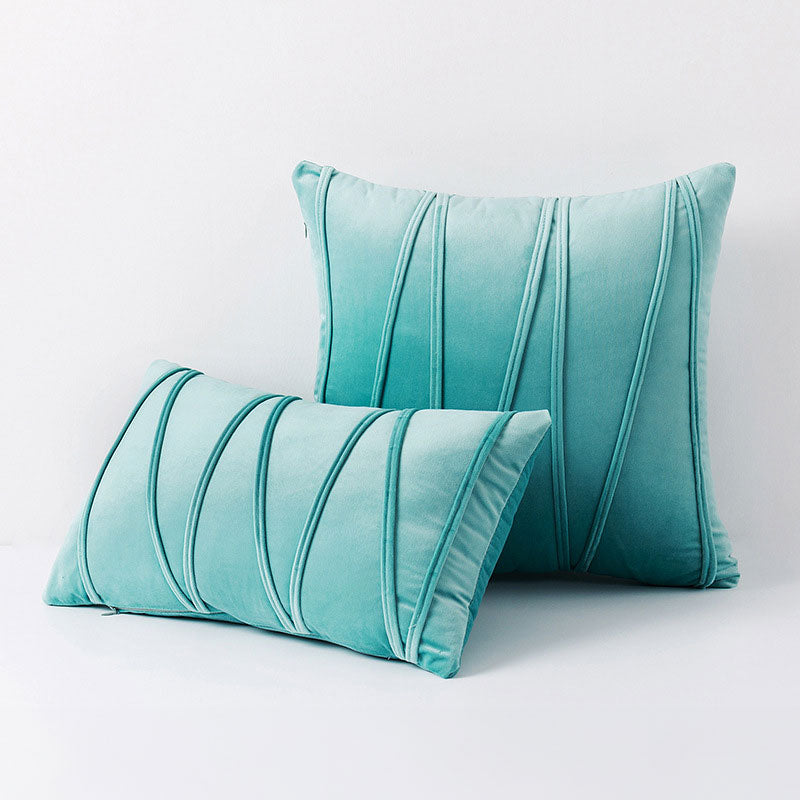 Decorative cushions – Velvet soft cover – Elegant design – Perfect for living room or bedroom