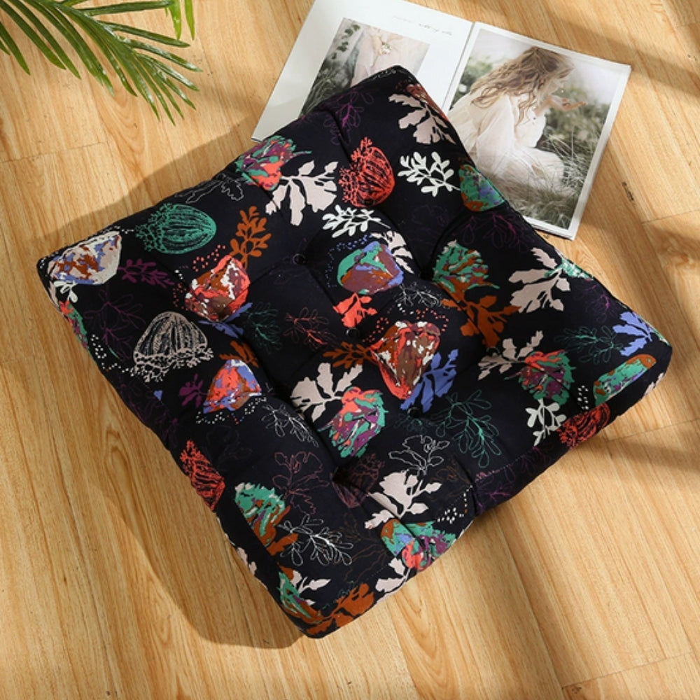 Bohemian Square Cushion Seat Pad