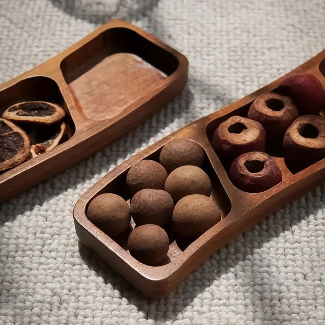 Earth Tone Appetizer Serving Tray