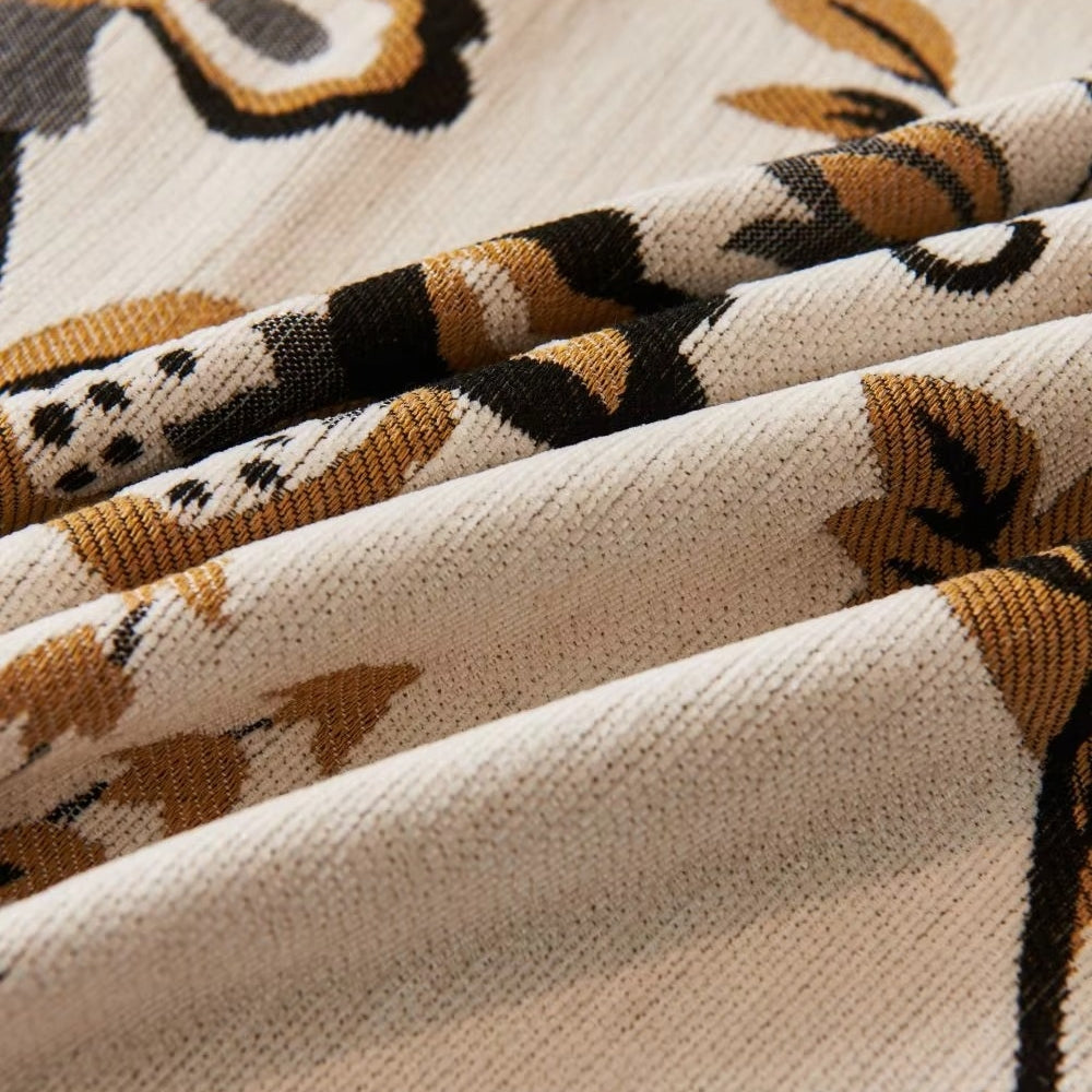 Floravell Vintage Chenille Sofa Cover