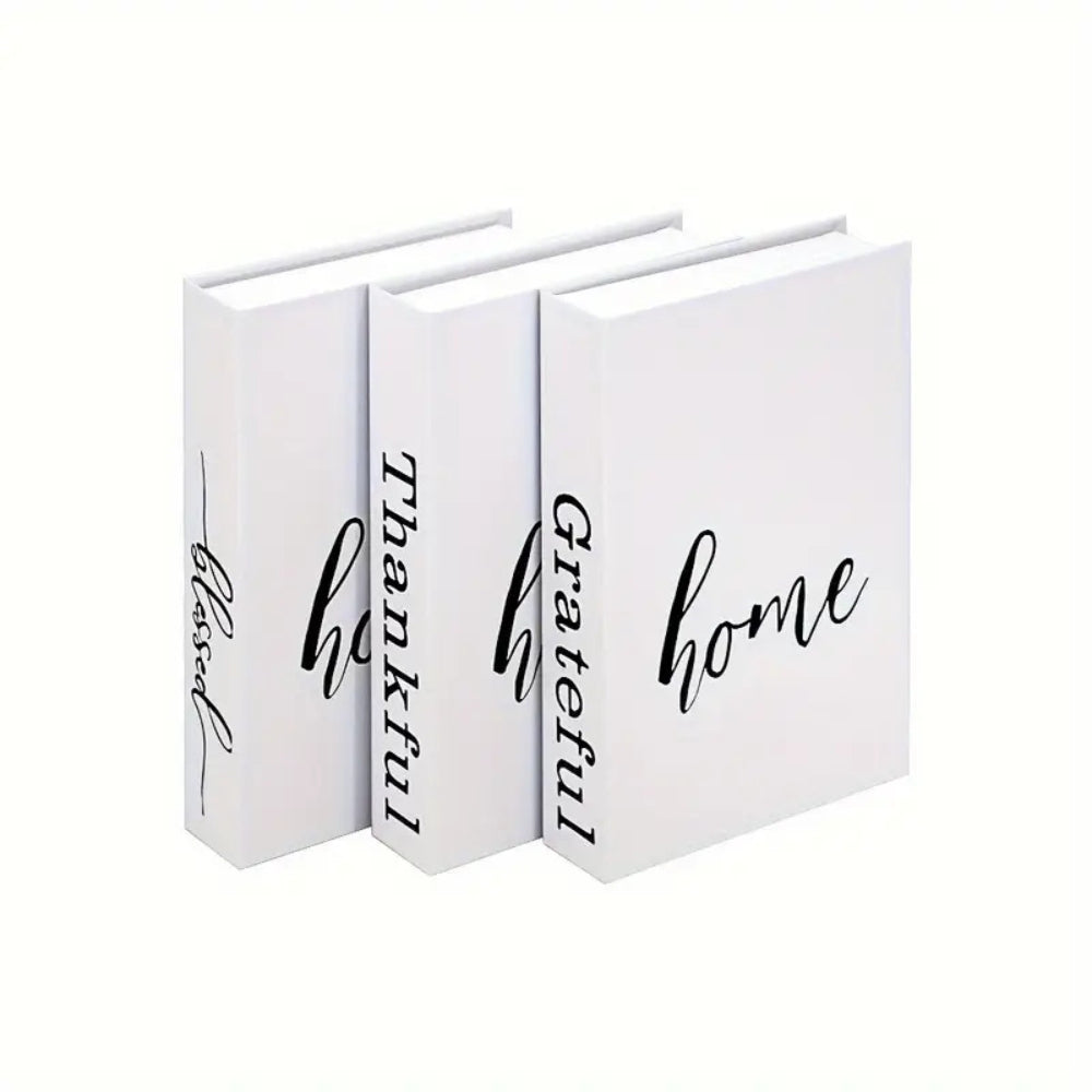 Forever Inspirational Book Stack Home Decor