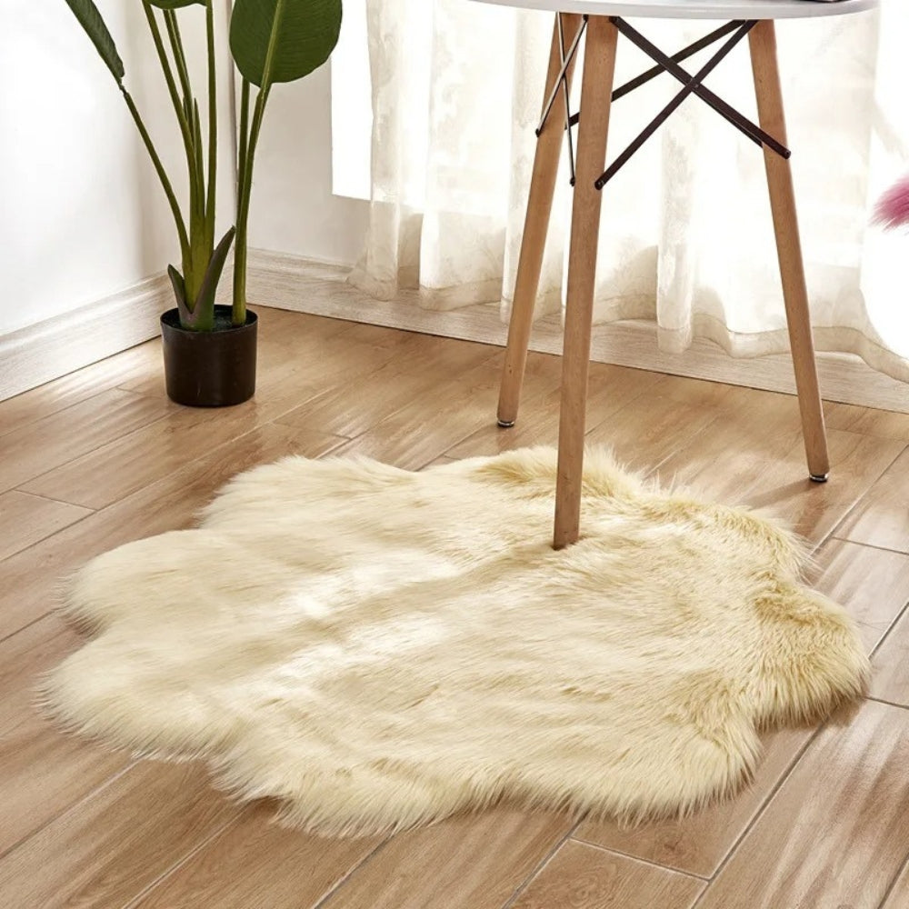 Furique Faux Fur Soft Floor Rug