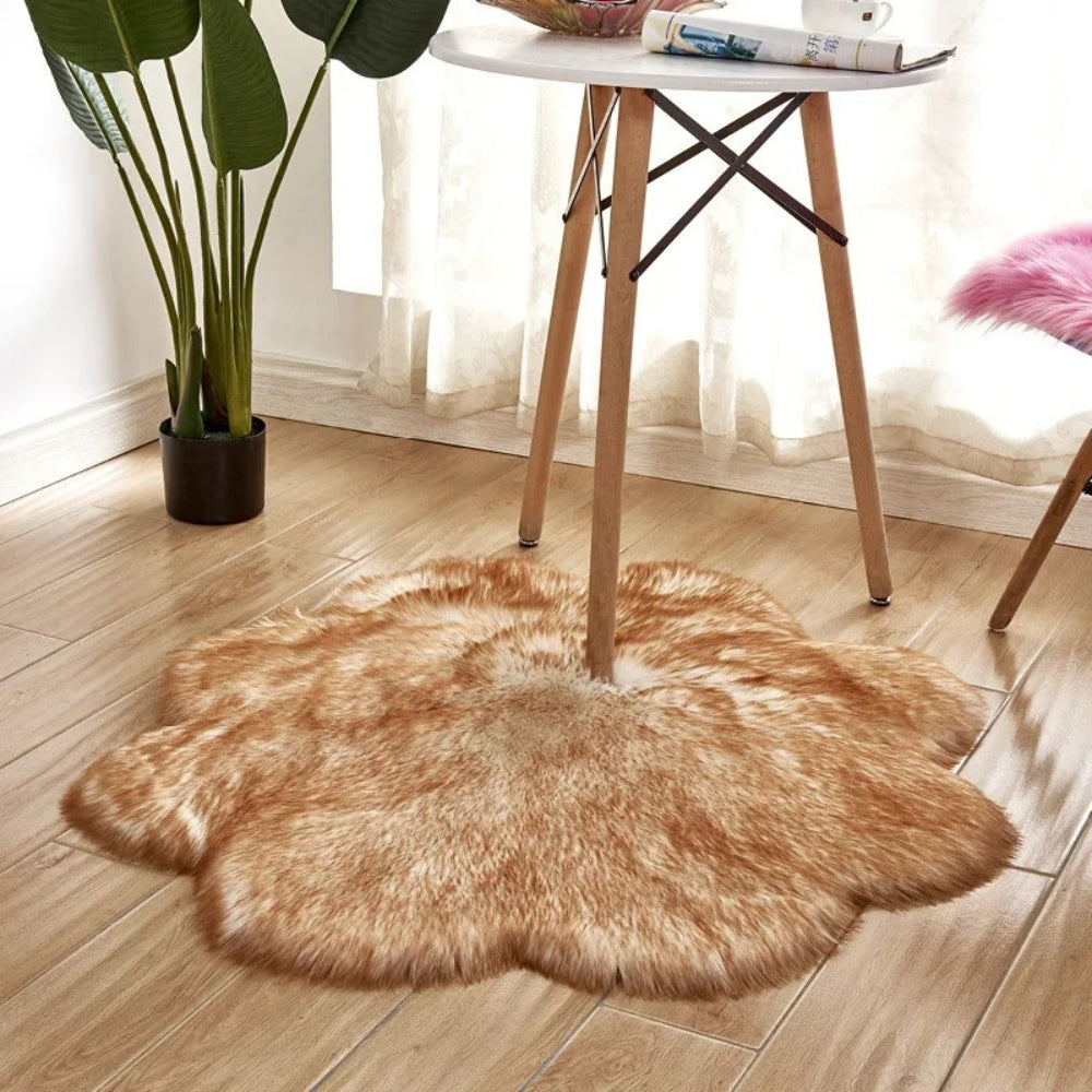 Furique Faux Fur Soft Floor Rug