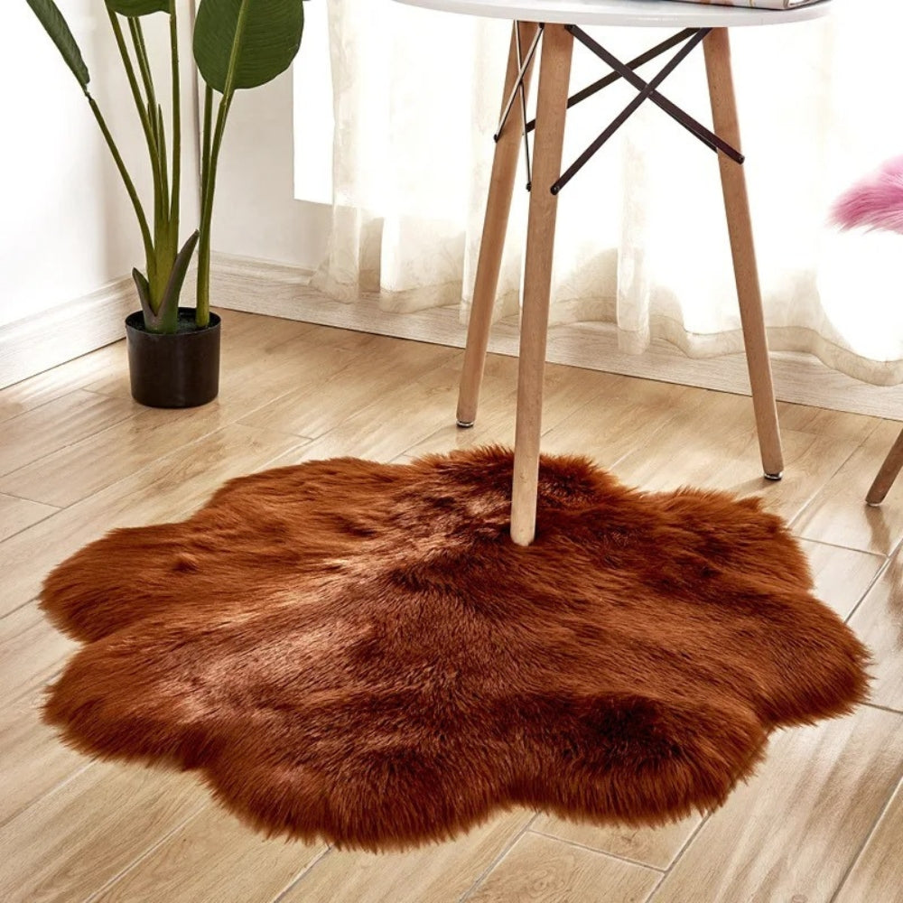 Furique Faux Fur Soft Floor Rug