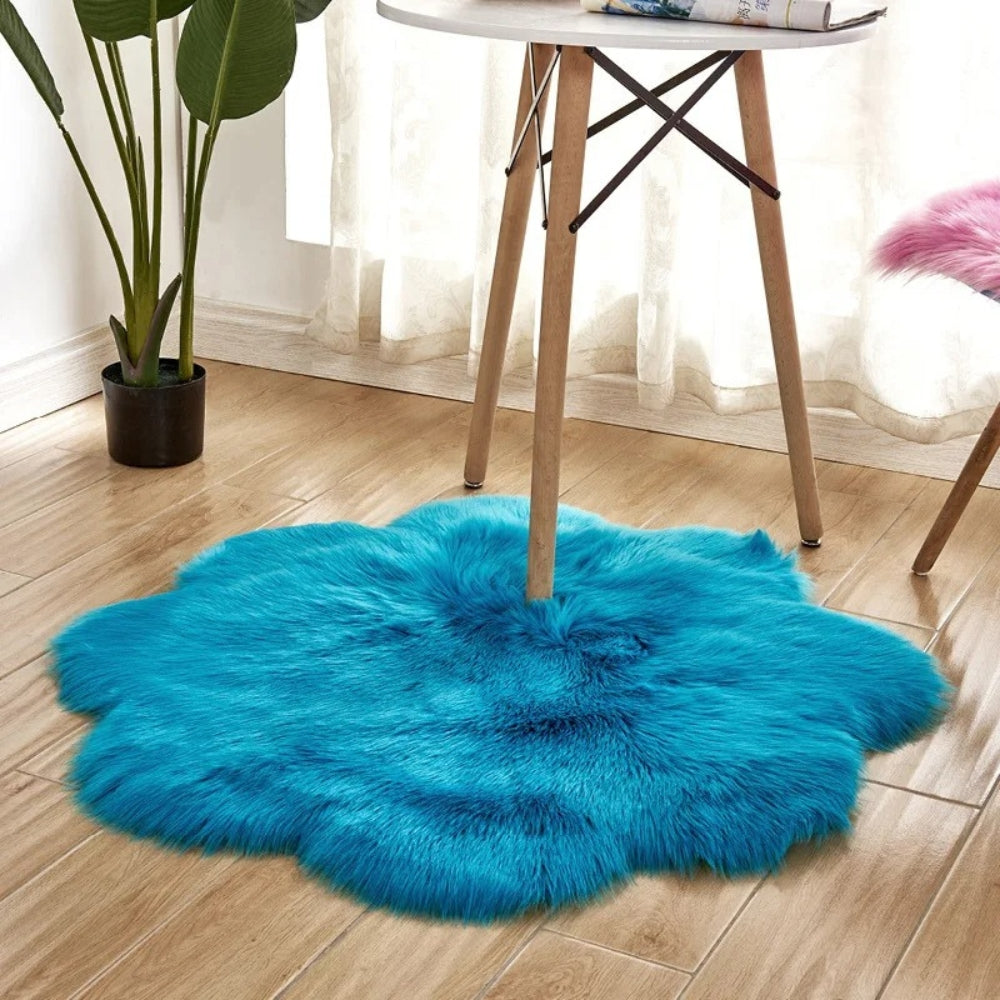 Furique Faux Fur Soft Floor Rug