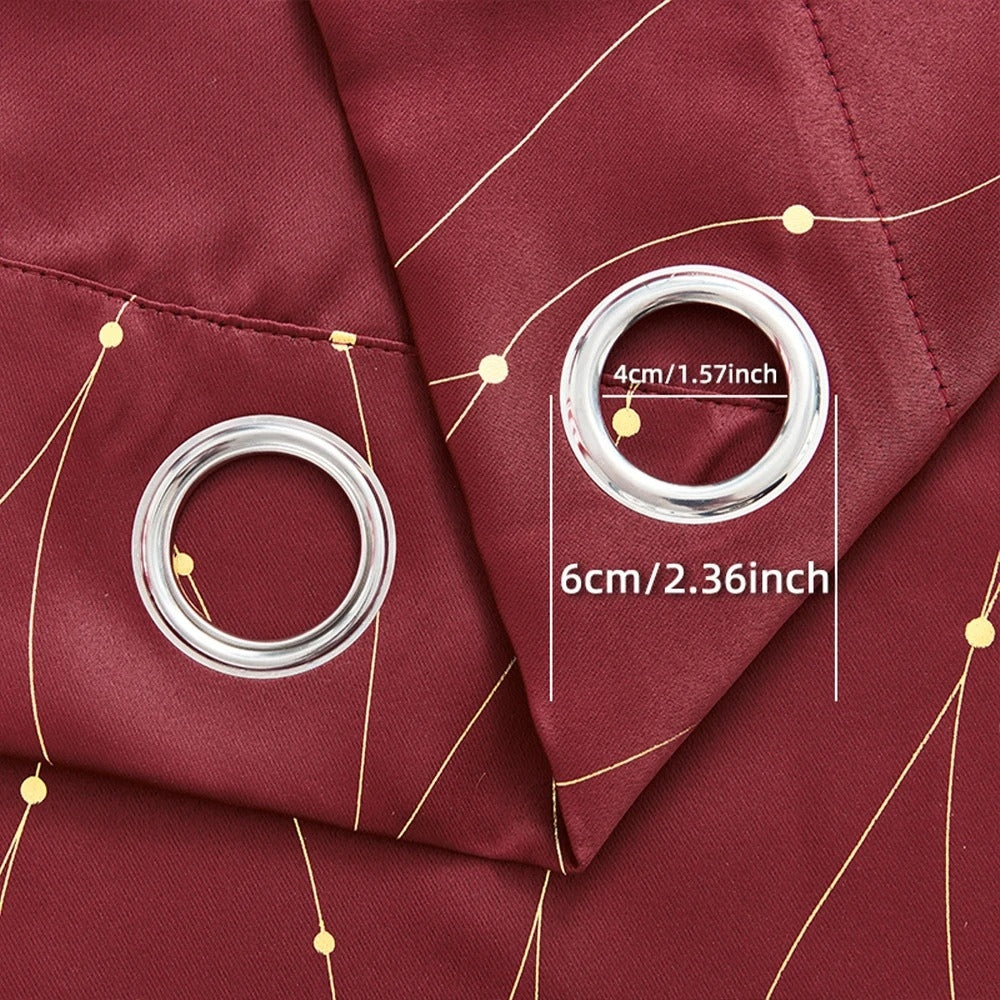 Gleam Chic Blackout Curtain