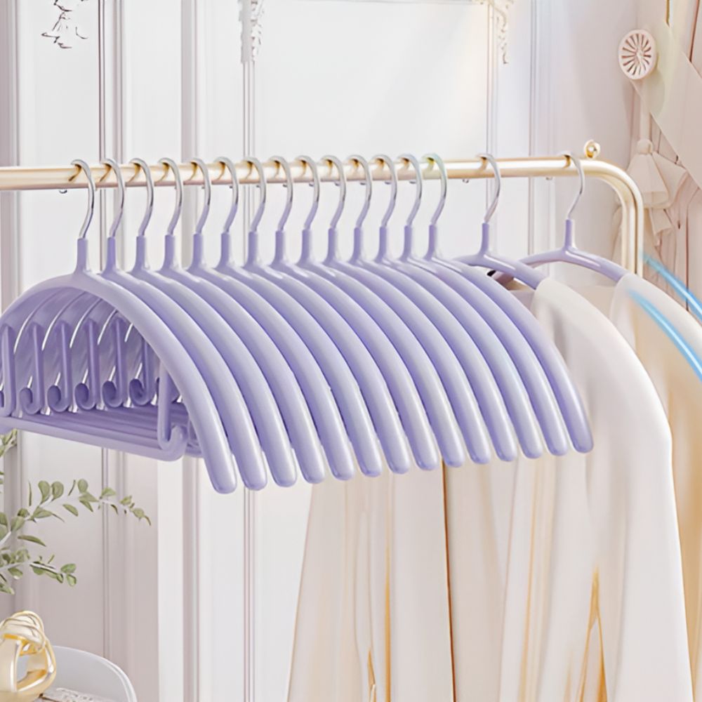 Glide Coat Clothes Hangers | 10 pcs Set