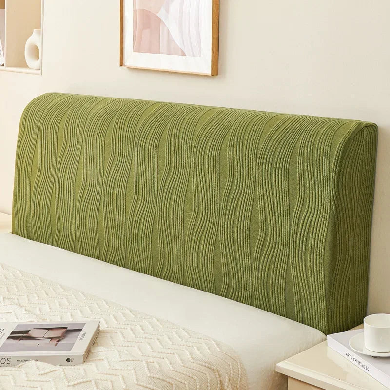 Headboard cover – Soft polyester – Solid color – Headboard cover queen or king size – Machine washable