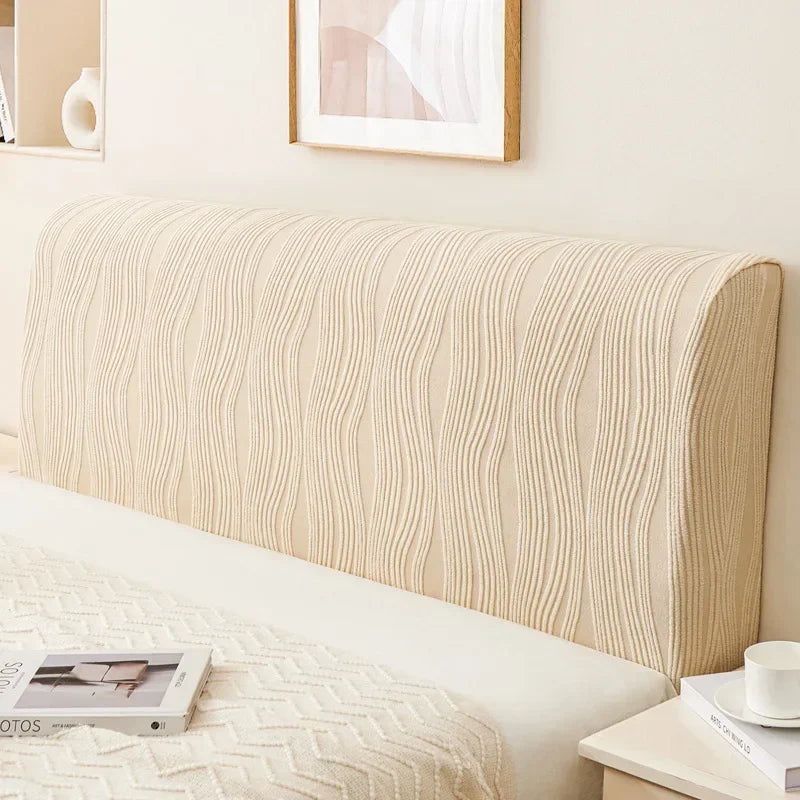 Headboard cover – Soft polyester – Solid color – Headboard cover queen or king size – Machine washable