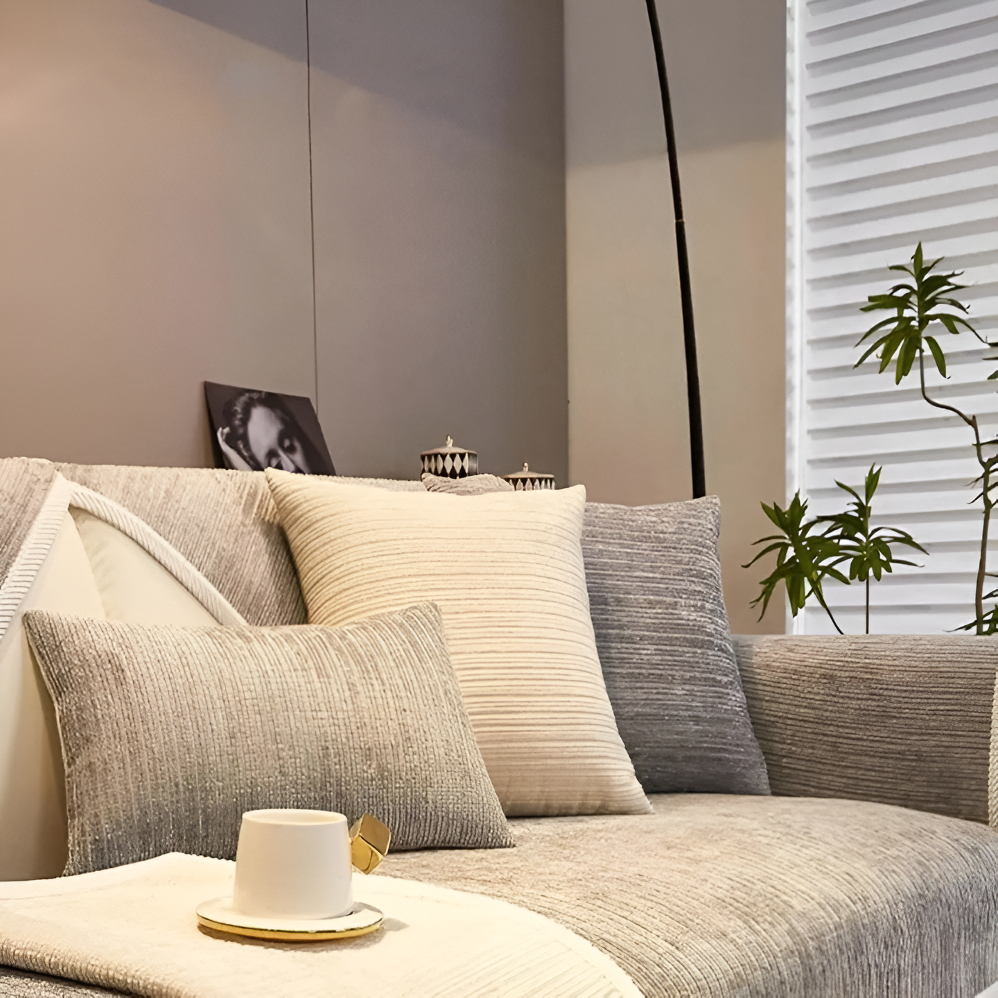 Stylish Chenille Sofa Cover