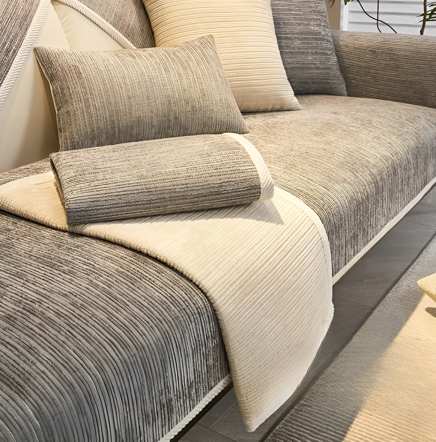 Stylish Chenille Sofa Cover