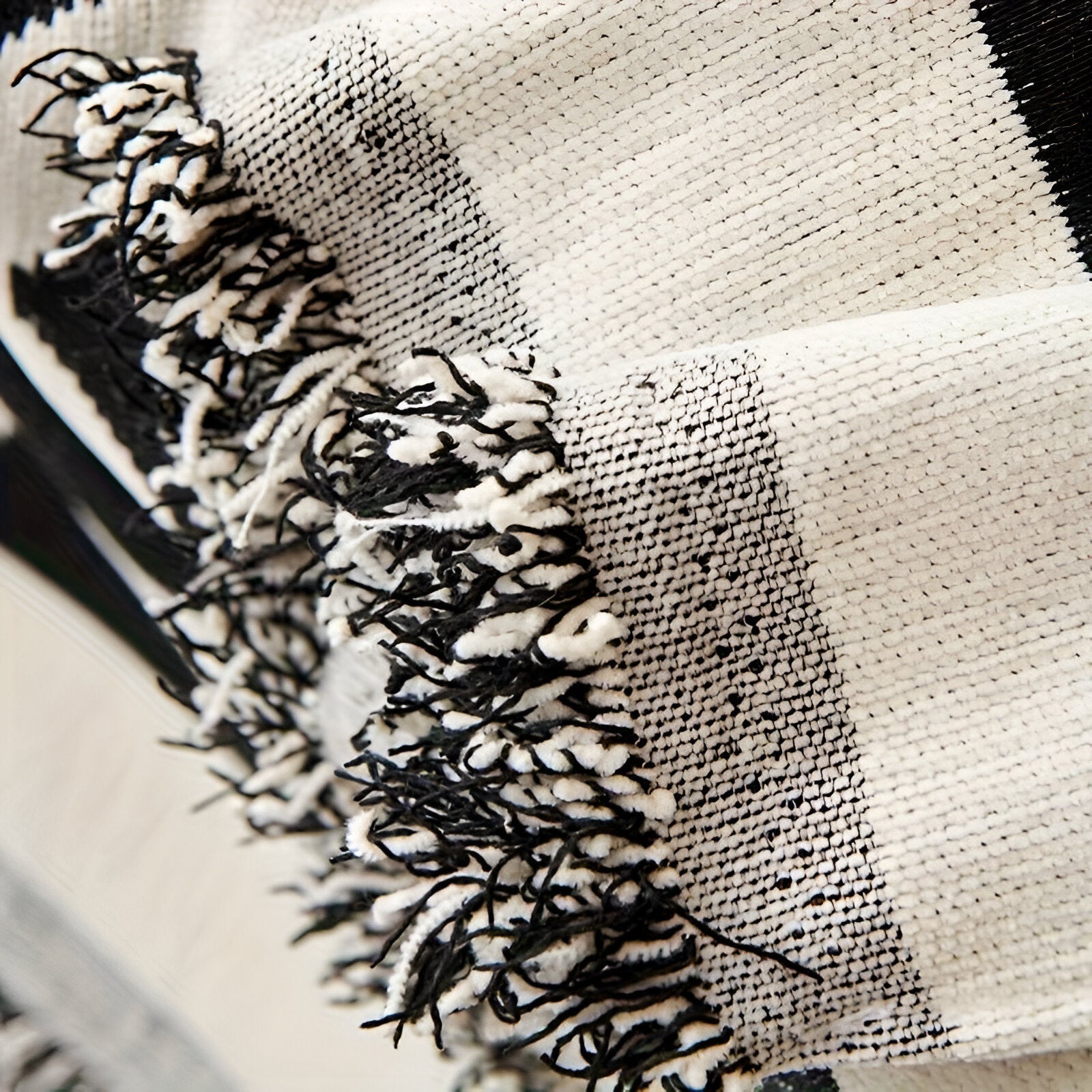 Premium Fluffy Chenille Sofa Blanket