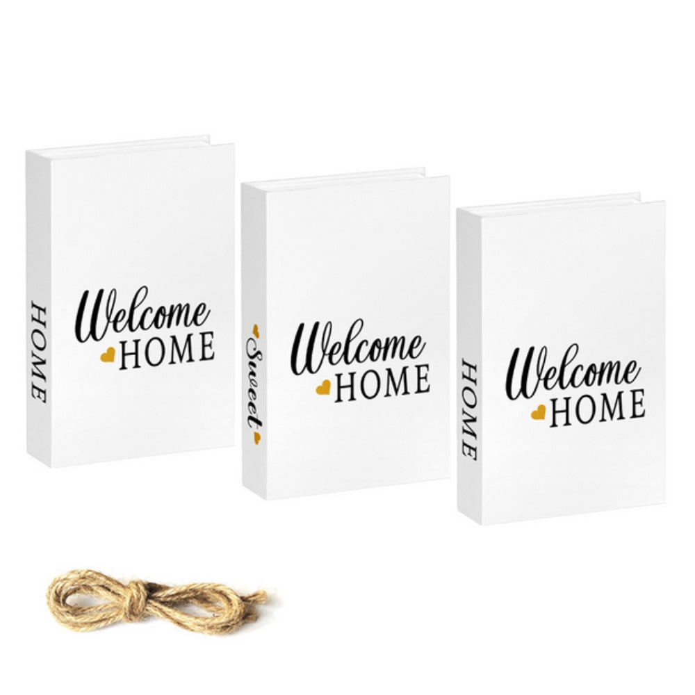 Inspiré Rustic Book Stack Home Shelf Decor