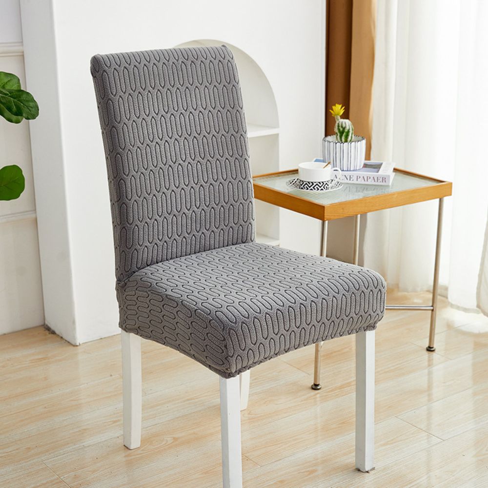 Jacquessa Elastic Jacquard Chair Cover