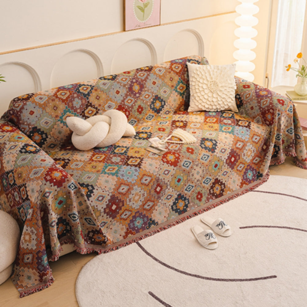 Jewel Vintage Mosaic Sofa Cover