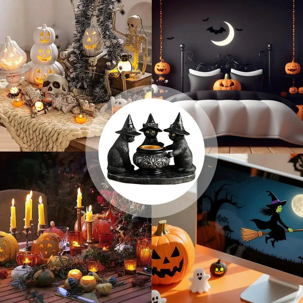 MystiGlow® | Halloween Candle Holder