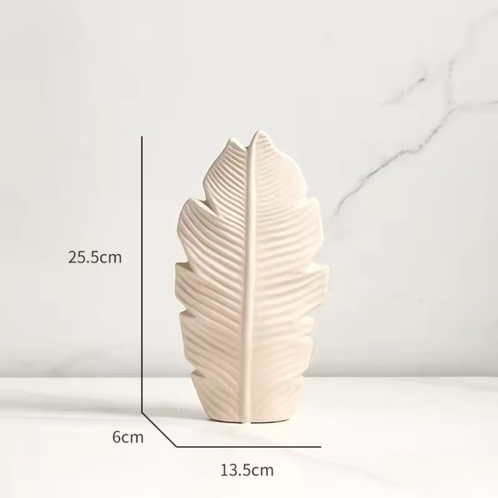 Leafline Ceramic Vase