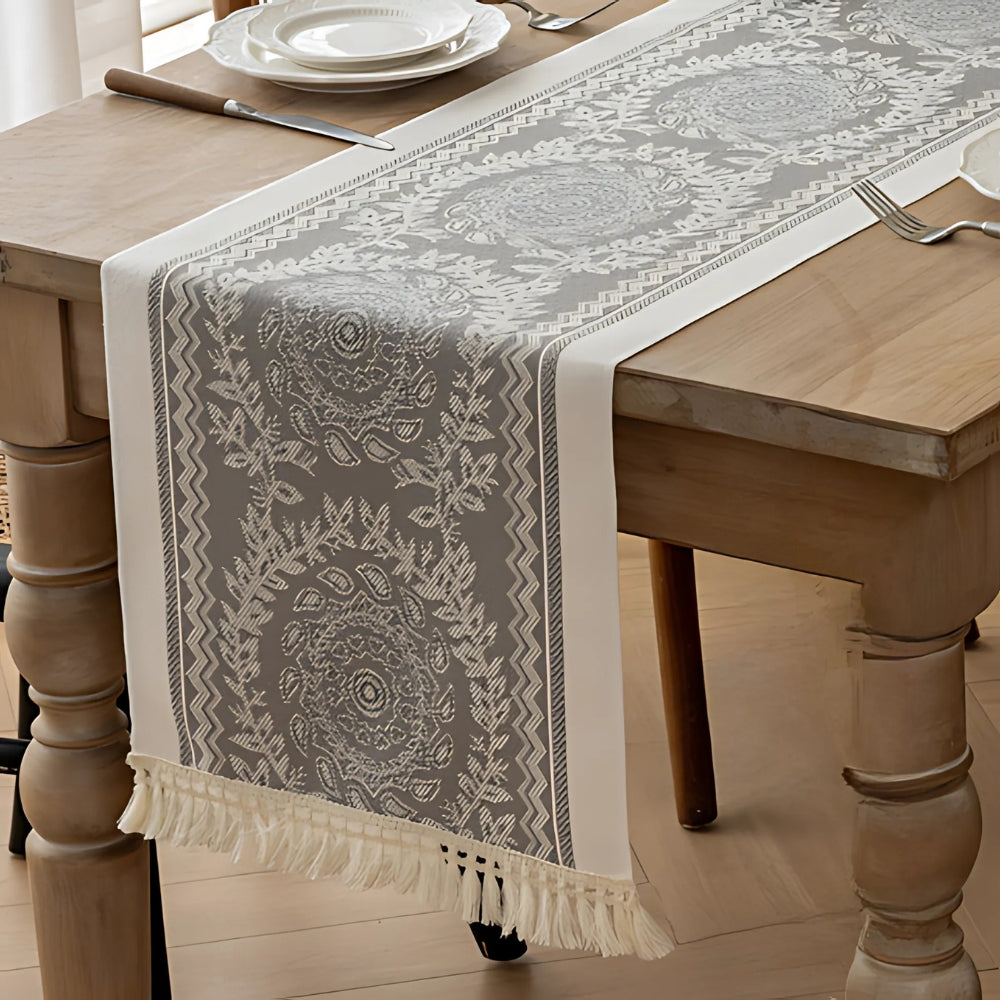Leona Luxury Linen Table Runner