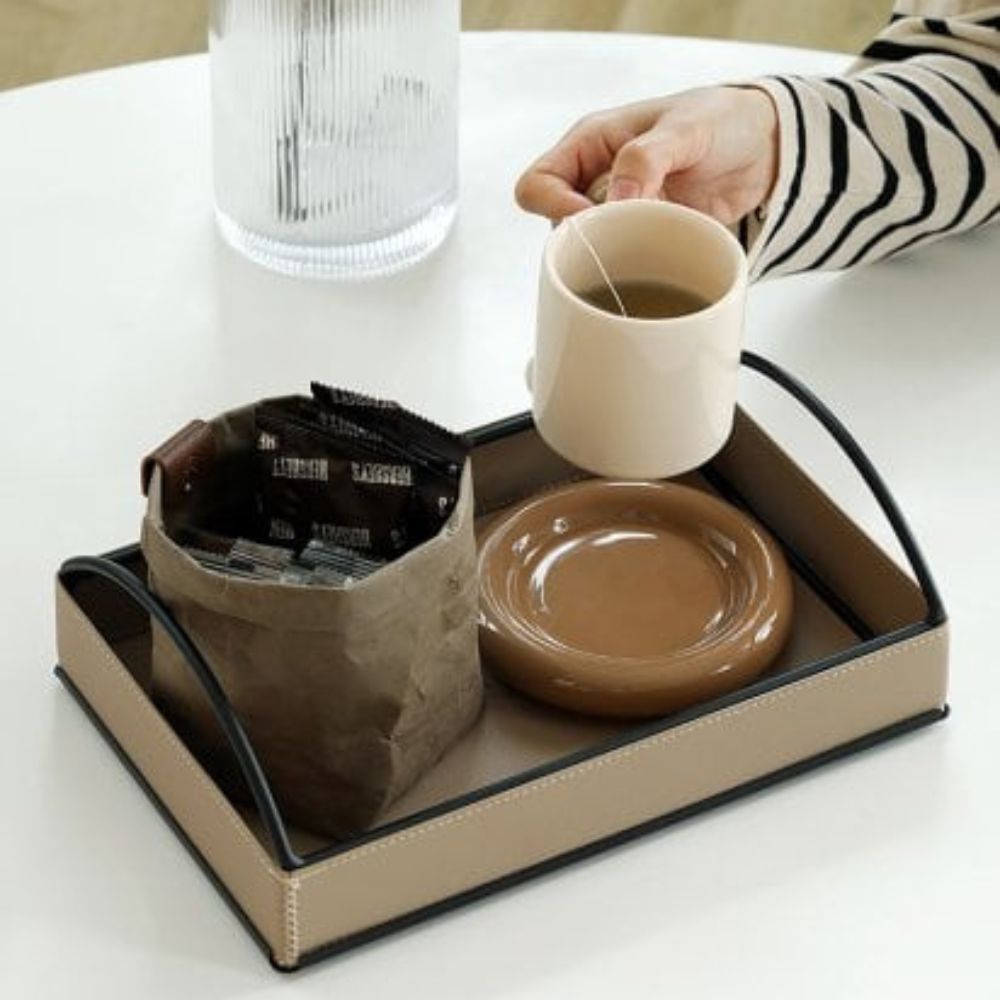 Linéa Faux Leather Display Tray