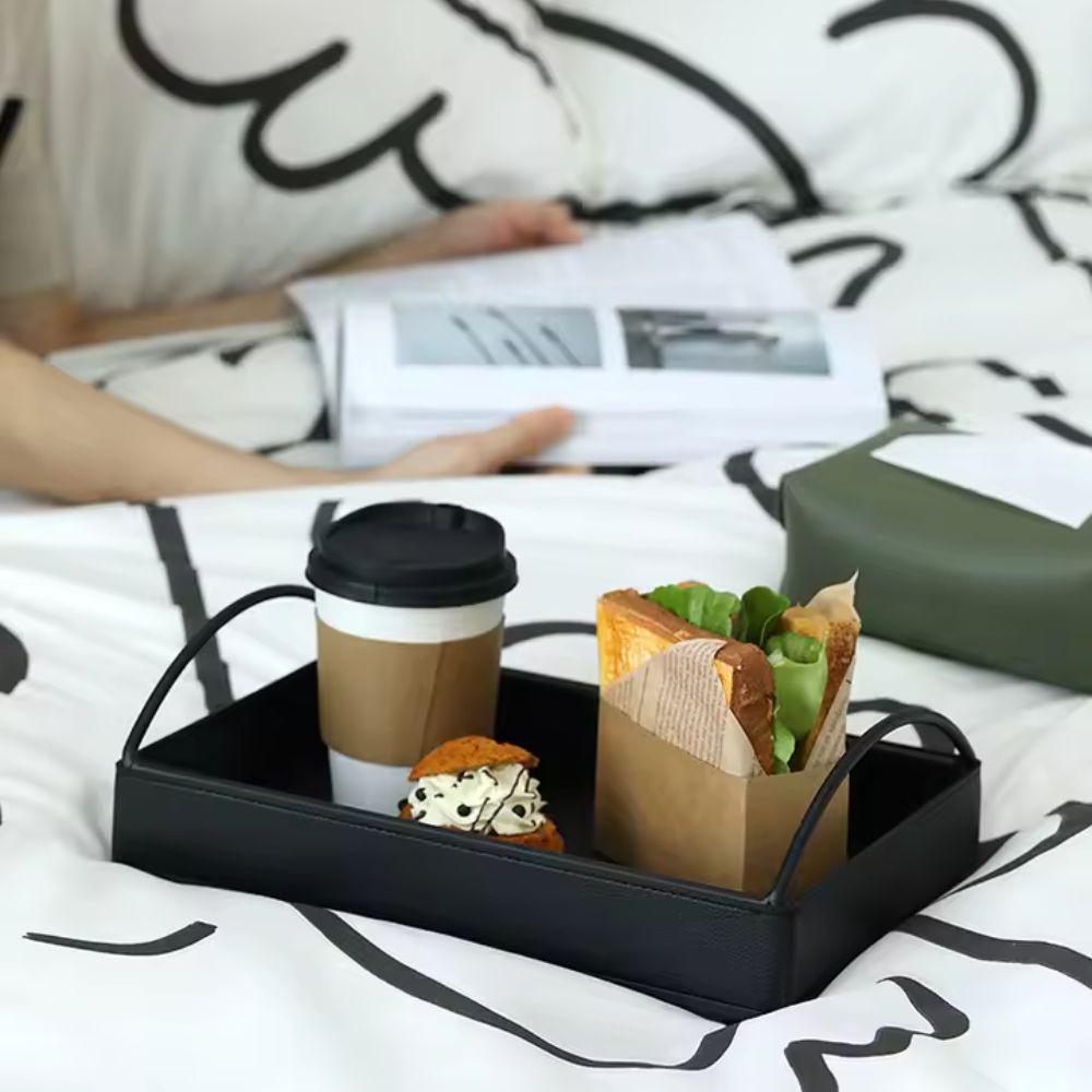 Linéa Faux Leather Display Tray