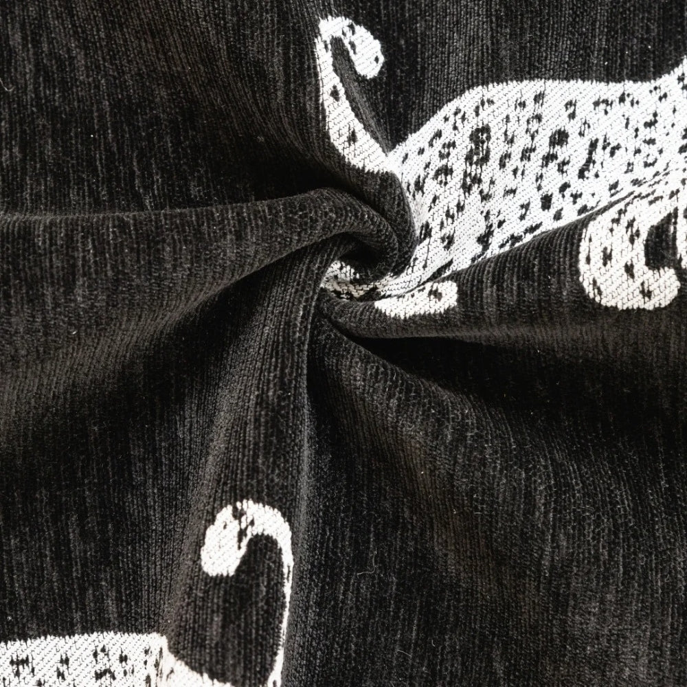 Lion Wavy Non-Slip Sofa Cover