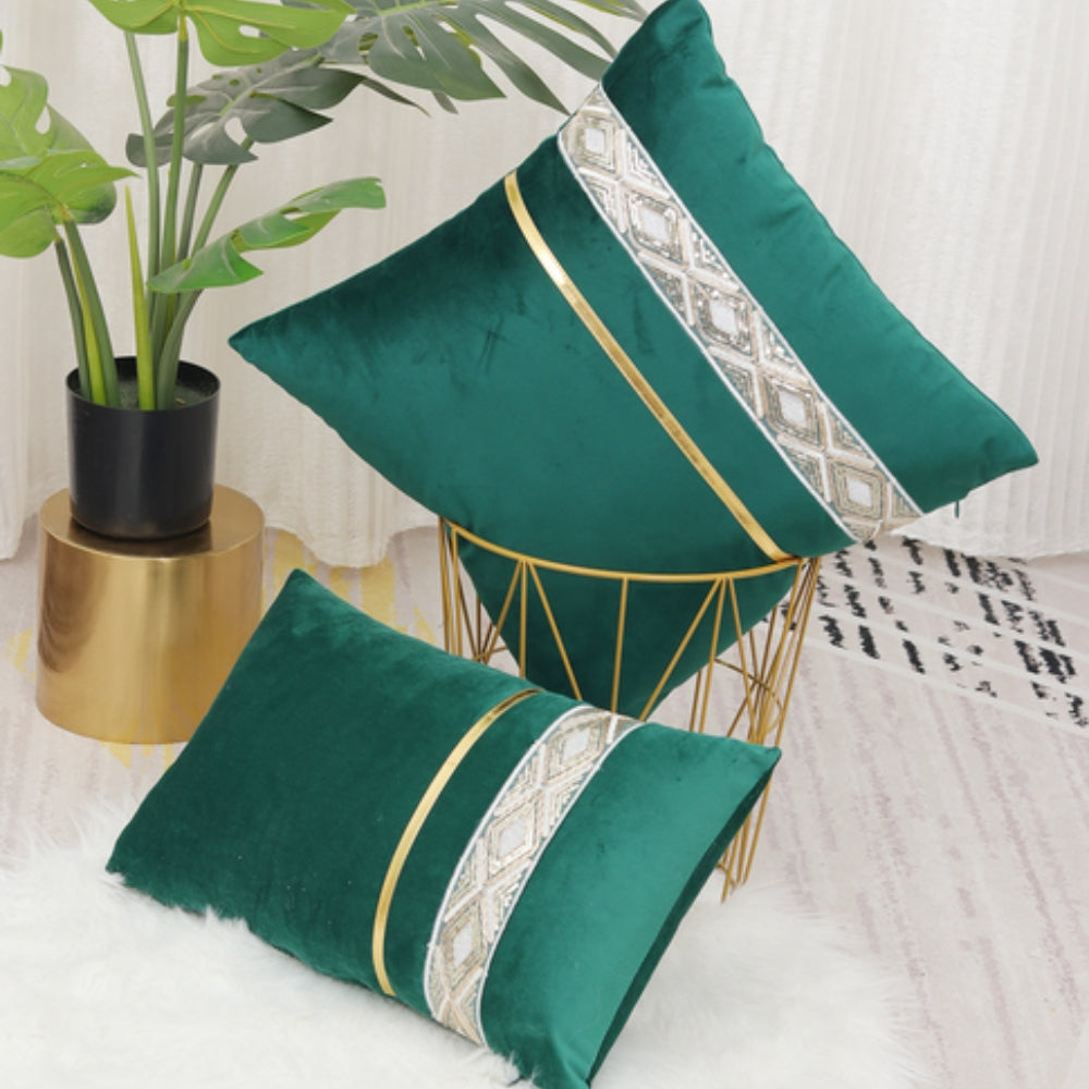 Luxe Stripe Cushion Cover