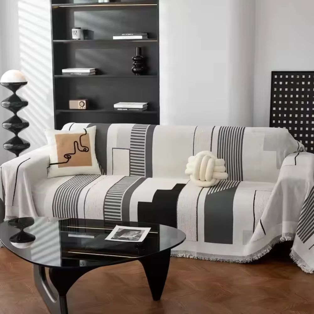 Metro Form Chenille Sofa Cover