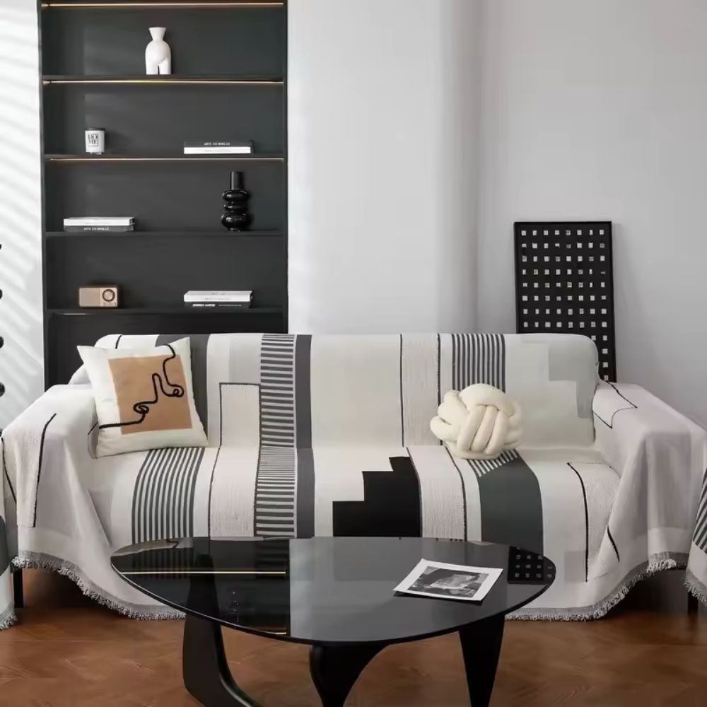 Metro Form Chenille Sofa Cover