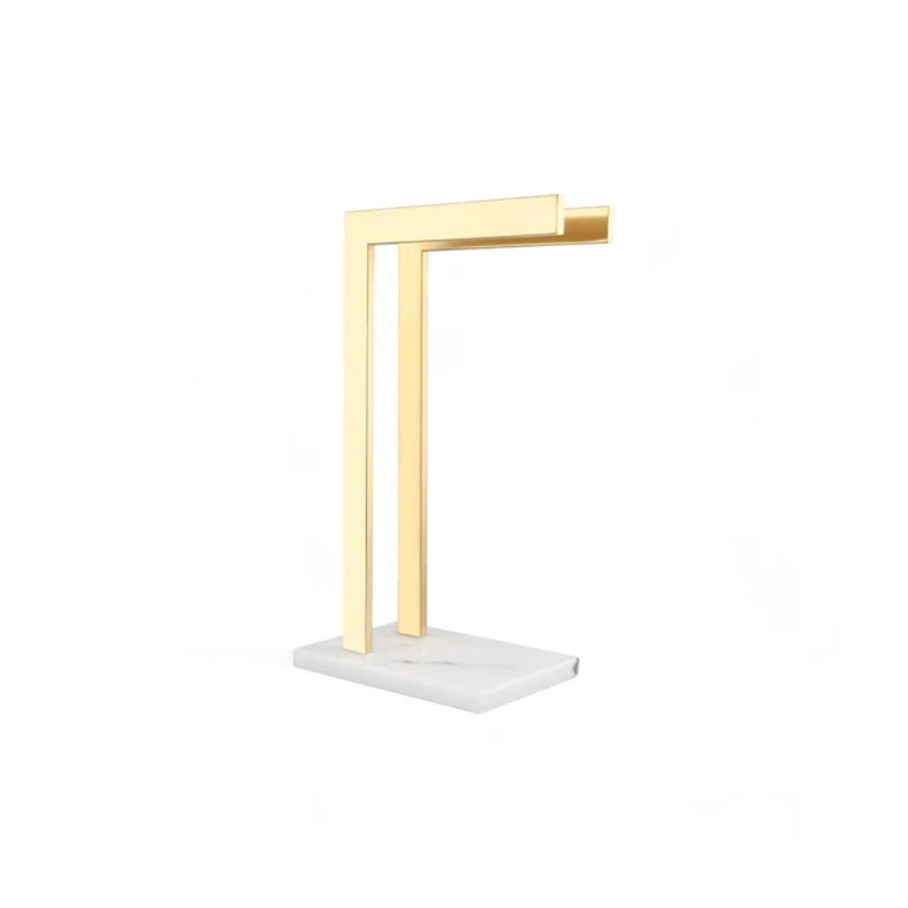 Minimalist Bathroom Vanity Double Towel Rack