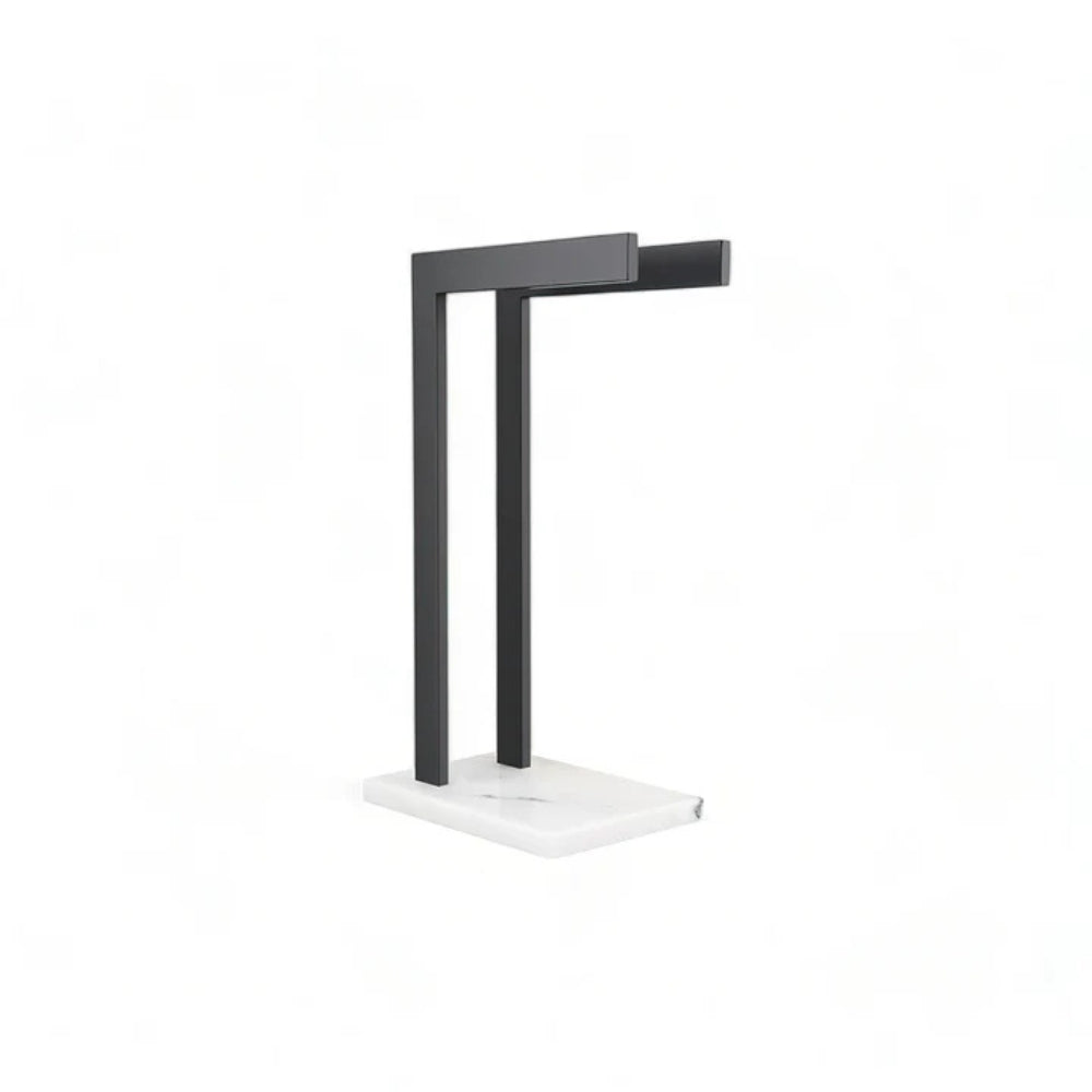 Minimalist Bathroom Vanity Double Towel Rack