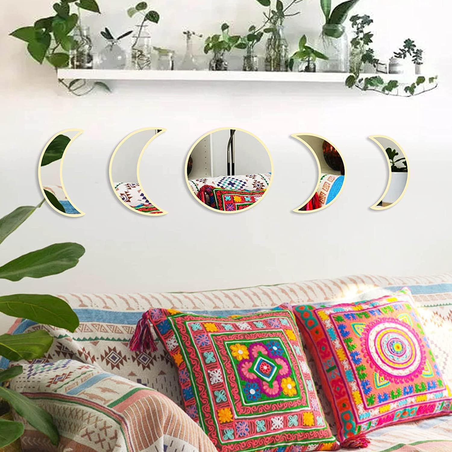 LunaReflect® | Black Acrylic Mirror Set