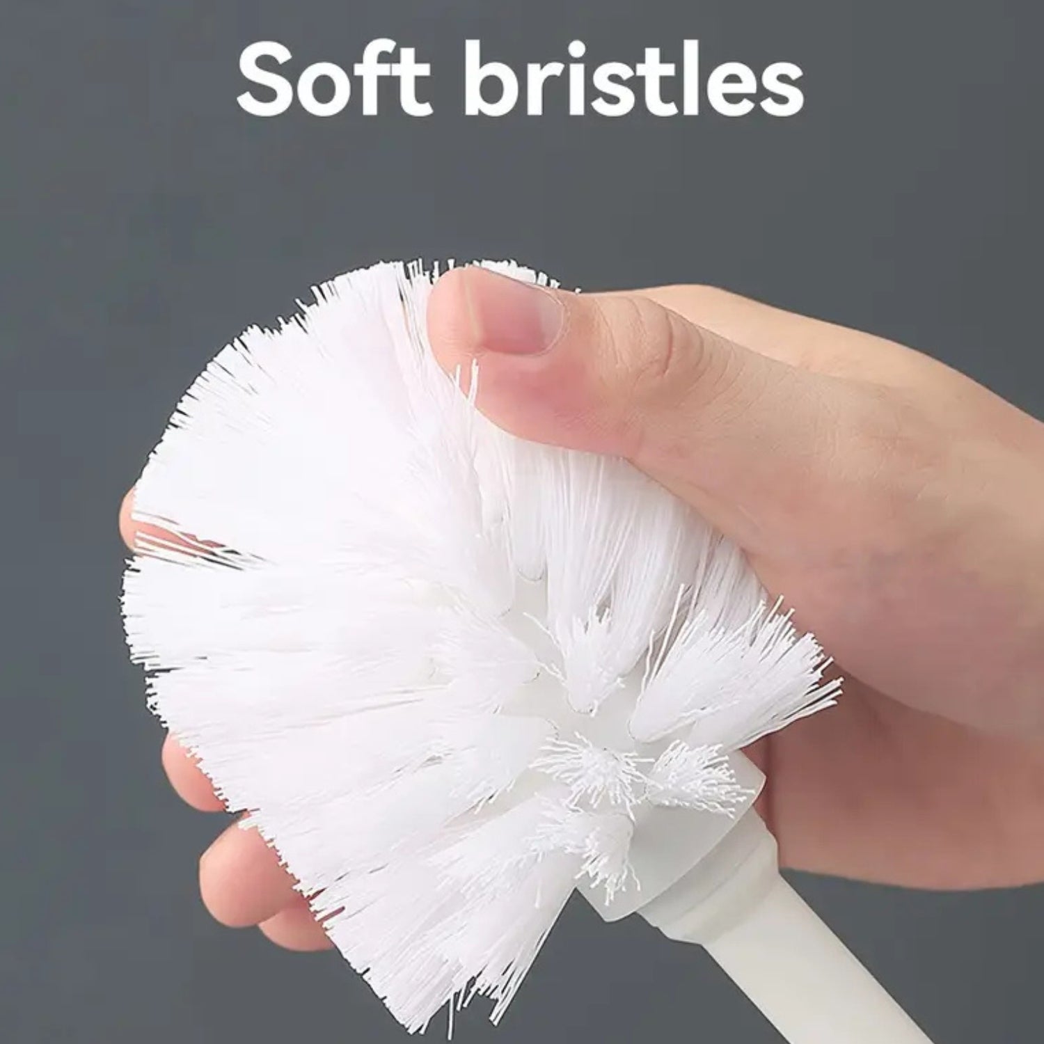 Modern Bathroom Toilet Brush Scrubber Cleaner