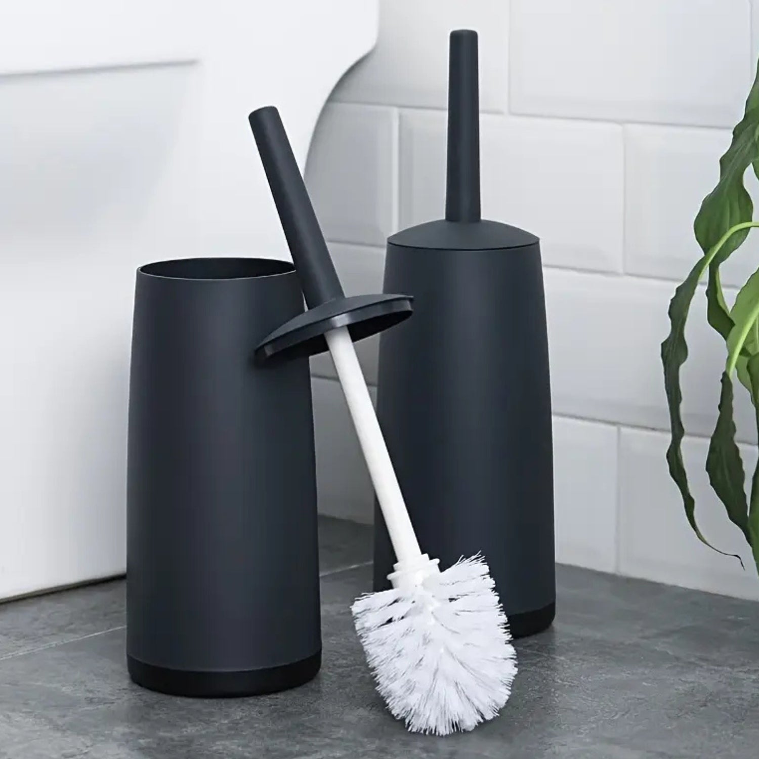 Modern Bathroom Toilet Brush Scrubber Cleaner