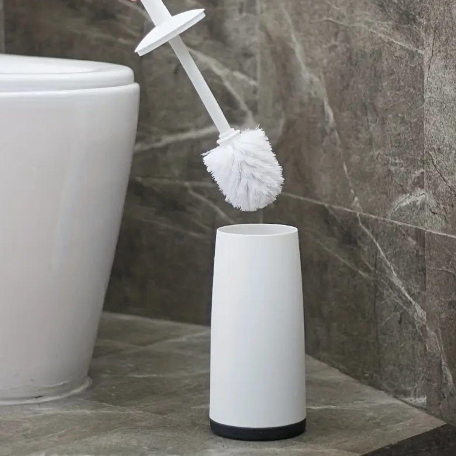 Modern Bathroom Toilet Brush Scrubber Cleaner