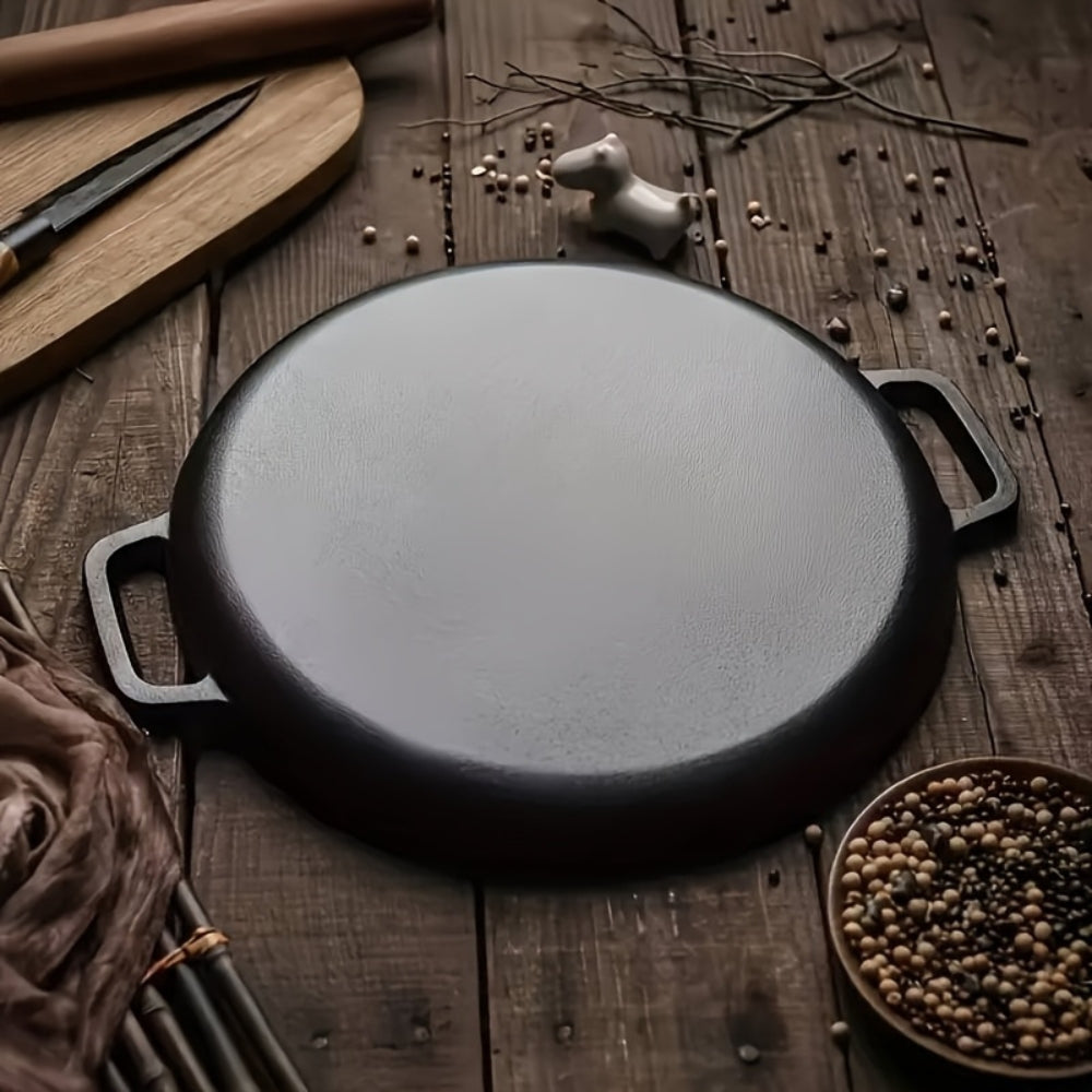 Non-Stick Cast Iron Griddle Skillet Pan