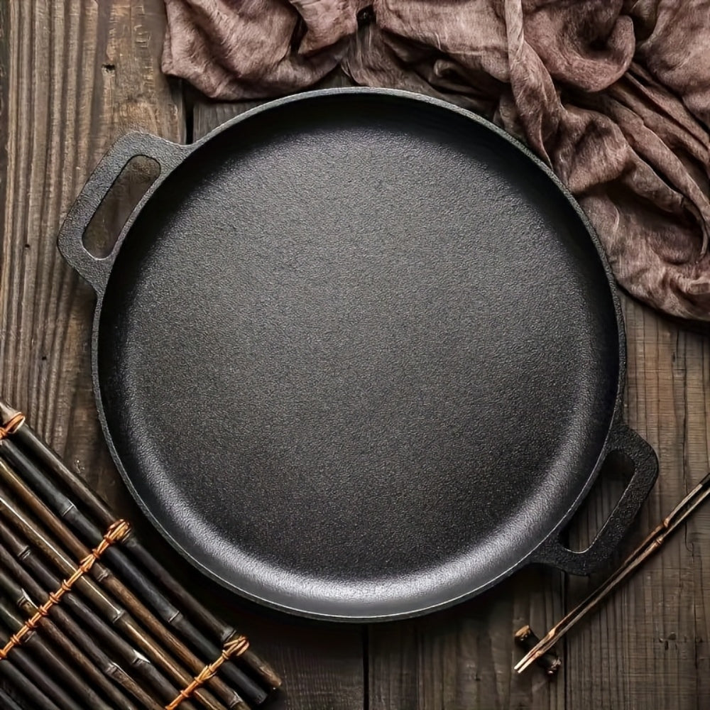Non-Stick Cast Iron Griddle Skillet Pan