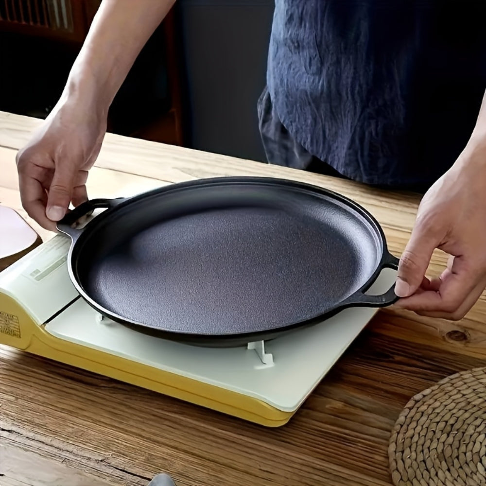 Non-Stick Cast Iron Griddle Skillet Pan