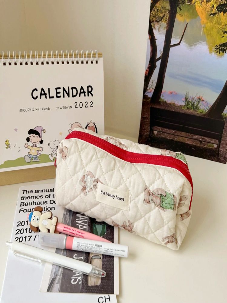 Forest Bear Makeup Bag